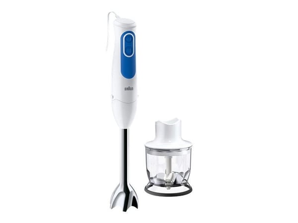 Braun Multiquick 3 MQ 3020 Pesto - Håndmikser - 700 W - hvit/blå