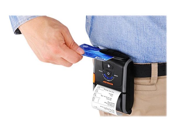 BIXOLON SPP-R200III - Kvittoskrivare - direkt termisk - Rulle (5,8 cm) - 203 dpi - upp till 100 mm/sek - USB 2.0, seriell, Bluetooth 3.0 EDR, Wi-Fi(n)