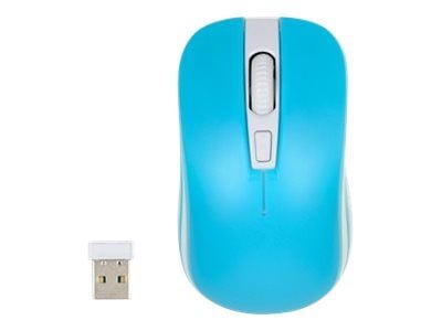 iBox LORIINI, Molempikätinen, Optinen, Langaton RF, 1600 DPI, Sininen, Valkoinen