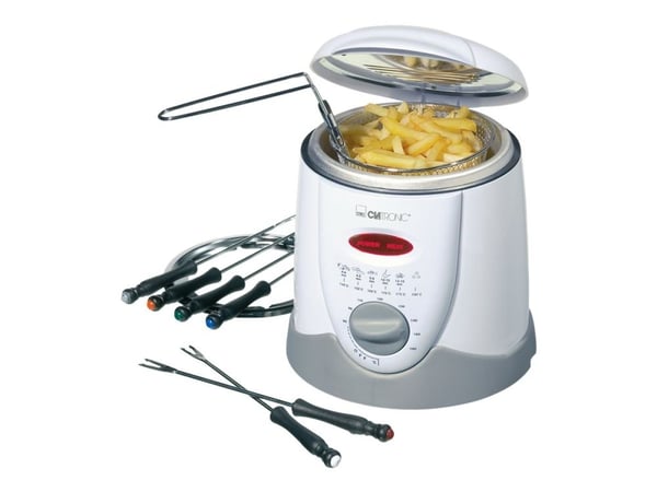 Clatronic FFR 2916, 1 L, Enkelt, Hvid, Enkeltstående, 80 - 190 °C