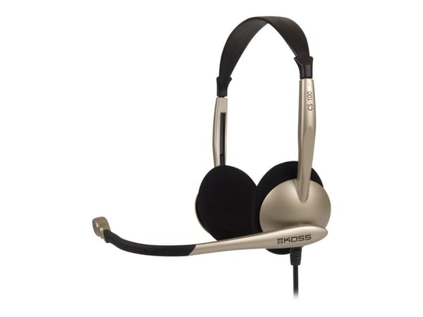 Koss CS100 - Hodesett - on-ear - kablet Koss CS100 - Hodesett - on-ear - kablet