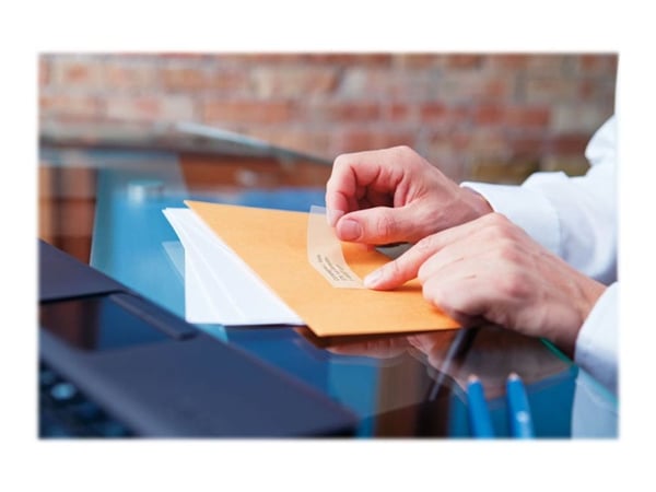 DYMO LabelWriter - Plast - permanet adhesiv - gjennomsiktig - 36 x 89 mm 260 etikett(er) (1 rull(er) x 260) adresselapper - for DYMO LabelWriter 31...