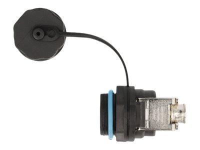 Delock - Nettverkkontakt - RJ-45 (hann) - STP - CAT 6a - utendørs - svart
