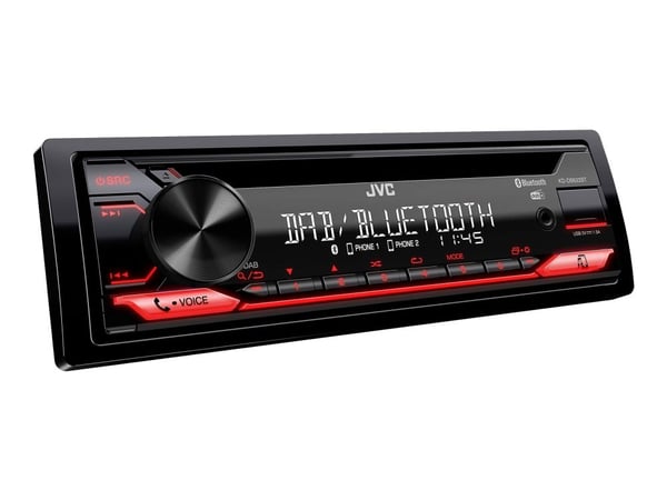 JVC KD-DB622BT - Vogn - CD-mottaker - i instrumentbordet - Enkelt-DIN - 50 watt x 4