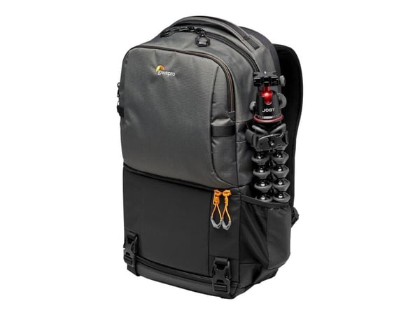 Lowepro Fastpack BP 250 AW III - Ryggsekk for kamera med linser og nettbrett/notebook - PU-belagt stoff - grå - 13"