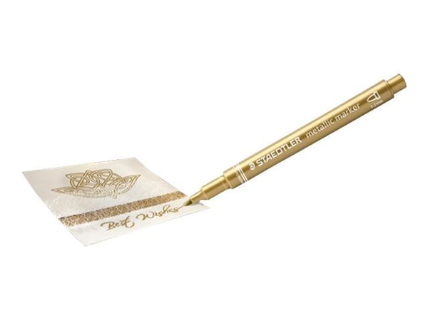 Marker Staedtler Metallic 8323-11 guld 1-2 mm