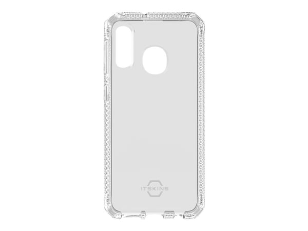 ITSKINS Spectrum Clear - Baksidedeksel for mobiltelefon - termoplast-polyuretan (TPU) - gjennomsiktig - for Samsung Galaxy A20e