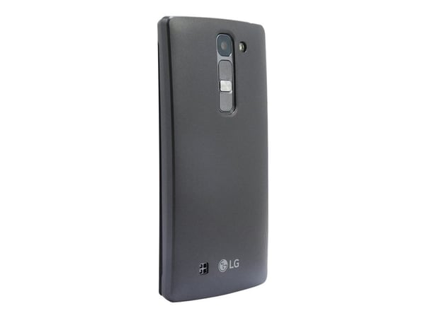LG QuickWindow CCF-590 - Flipomslag til mobiltelefon - sort - for Spirit H420, H440N; Spirit 4G H440N