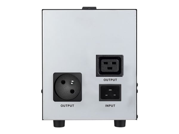 PowerWalker AVR 3000 SIV FR - Automatisk spänningsregulator - AC 230 V - 2400 Watt - 3000 VA - utgångskontakter: 2