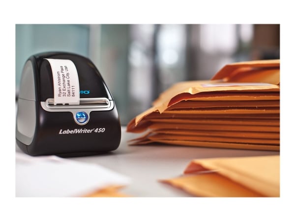 Etiketter, Dymo LabelWriter Value Pack, 28 x 89 mm, 24 x 130 etiketter