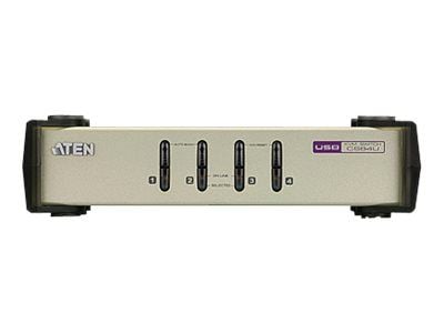 ATEN CubiQ CS84U - Omkopplare för tangentbord/video/mus - 4 x KVM port(s) - 1 lokal användare - skrivbordsmodell