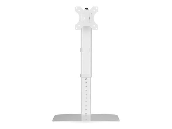 TECHly DESK 100 - Stativ - frittstående - for Skjerm - hvit - skjermstørrelse: 17"-27" - skrivebord
