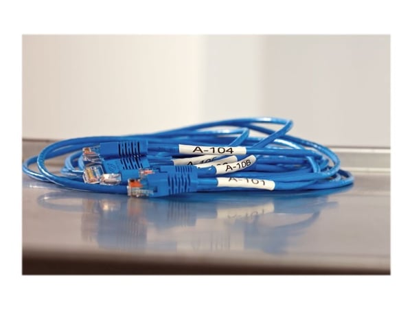 DYMO XTL - Svart på hvitt - Rull (0,6 cm x 2,9 m) 1 rull(er) slange - for XTL 300, 500
