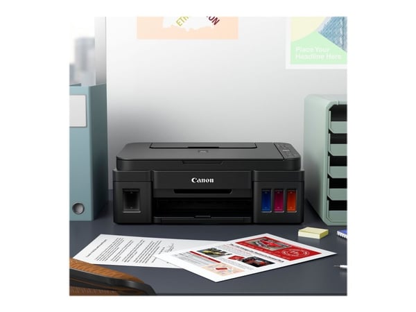 Canon PIXMA G3410 - Multifunksjonsskriver - farge - ink-jet - påfyllbar - 216 x 297 mm (original) - A4/Legal (medie) - opp til 8.8 ipm (trykking) -...