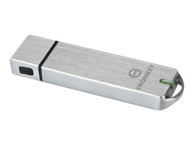 IronKey Basic S1000 - USB-flashstasjon - kryptert - FIPS 140-2 Level 3 - 32 GB - USB 3.0 - TAA-samsvar