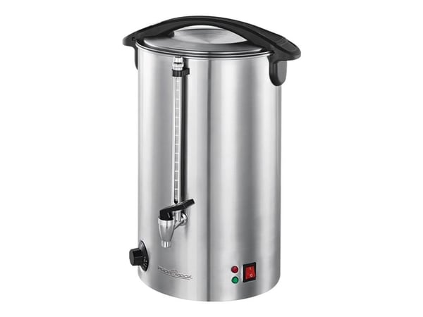 ProfiCook PC-HGA 1111 - Varmtvannsdispenser - 16 liter - 1.5 kW - rustfritt stål / svart
