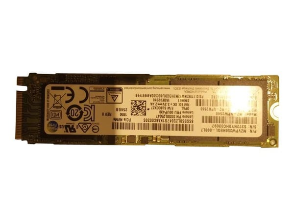 Samsung MZ-VPW2560 - SSD - kryptert - 256 GB - intern - M.2 2280 - PCIe 3.0 x4 (NVMe) - TCG Opal Encryption - FRU, (CRU) - Tier 1