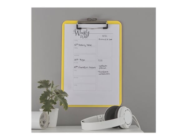 Esselte Leitz utklippstavle Wow 3971 gul - A4 ( 3971-00-16 )