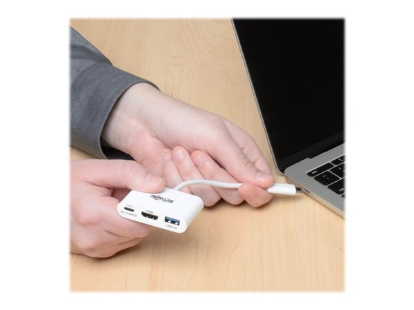 Tripp Lite U444-06N-HU-C, USB 3.2 Gen 1 (3.1 Gen 1) Type-C, Valkoinen, HDMI, USB 3.2 Gen 1 (3.1 Gen 1) Type-A, Vietnam, RoHS, USB