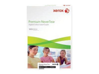 Xerox Premium NeverTear - Polyester - 270 mikroner - sterkt hvitt - A4 (210 x 297 mm) - 365 g/m² - 100 ark papir