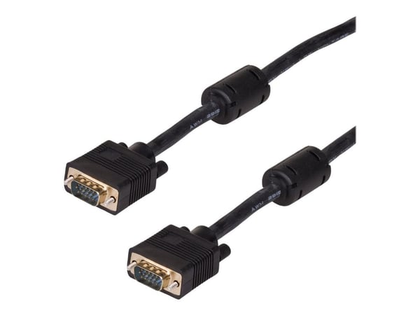 Akyga - VGA-kabel - HD-15 (VGA) (hann) til HD-15 (VGA) (hann) - 15 m - svart