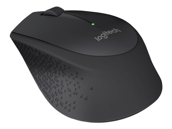Logitech M280, Oikeakätinen, Optinen, Langaton RF, 1000 DPI, Musta