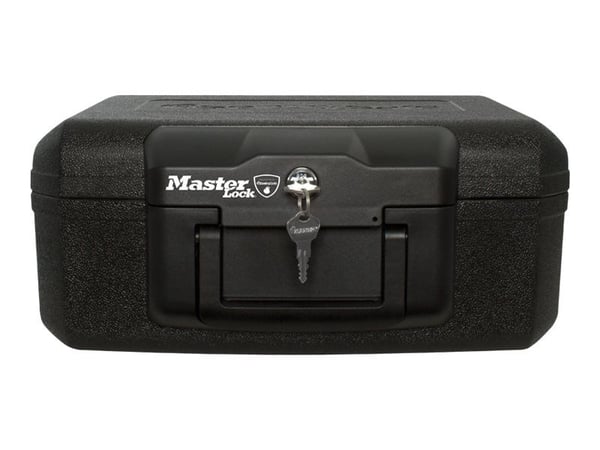 MASTER LOCK L1200, Kannettava kassakaappi, Musta, Avain, 5 L, 362 mm, 284 mm