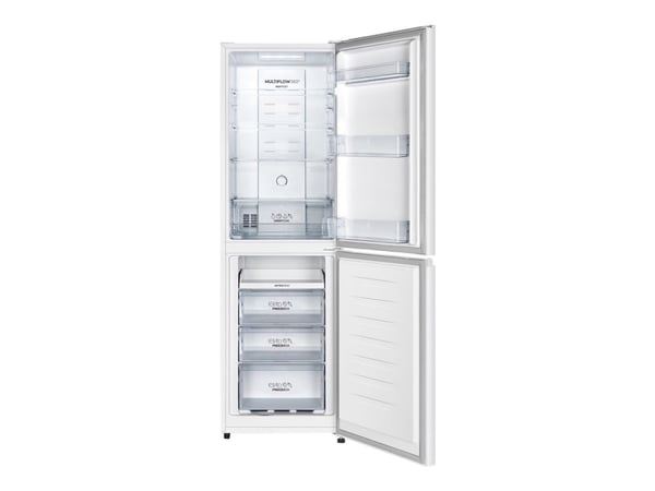 Gorenje NRK418ECW4 - Kylskåp/frys - bottenfrysskåp - bredd: 55 cm - djup: 55.7 cm - höjd: 182.4 cm - 256 liter - Klass E - vit