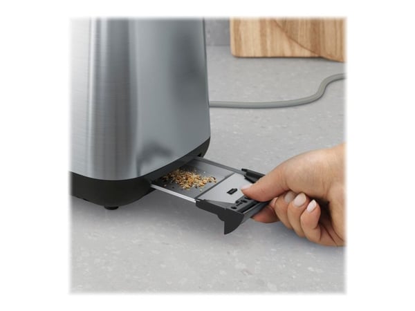 Electrolux Create 3 E3T1-3ST - Brødrister - 2 skive - 2 Spor - rustfritt stål