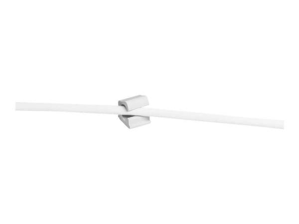 Durable Cavoline Clip Pro 1, Kaapelinpidike, Vastaanotto, Muovi, Harmaa