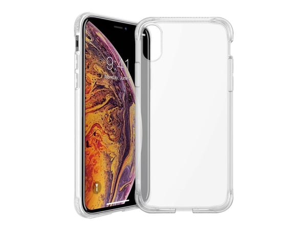 ITSKINS NANO // GEL Zero Gel - Baksidedeksel for mobiltelefon - Impacthane - gjennomsiktig - 6.5" - for Apple iPhone XS Max