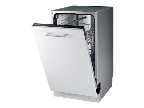 Samsung DW50R4060BB, fullbygget, slank (45 cm), berøringskontroll, kurv