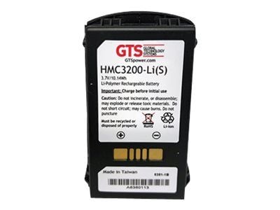 GTS HMC3200-LI(S) - Håndholdt batteri (tilsvarer: Symbol BTRY-MC32-01-01) - litiumion - 2740 mAh - for Zebra MC3200, MC3200 Gun Premium, MC3200 Pre...