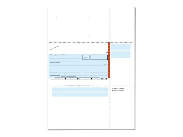 Sigel - Order check - 100 ark - A4 (210 x 297 mm)