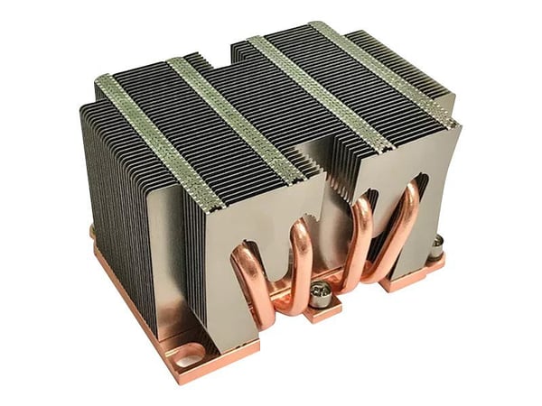 Inter-Tech B-8 - Kylfläns för processor - (för: LGA3647) - koppar - 2U