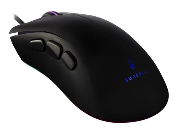 Surefire Gaming Condor Claw - Gaming Mus - Højrehåndet - USB - Sort