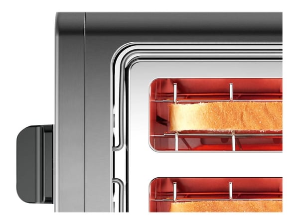 Bosch DesignLine TAT5P425DE - Brødrister - 2 skive - 2 Spor - grå