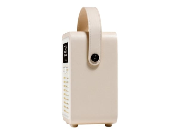 ViewQuest Retro Mini - kannettava DAB-radio - 5 wattia - kermanvärinen