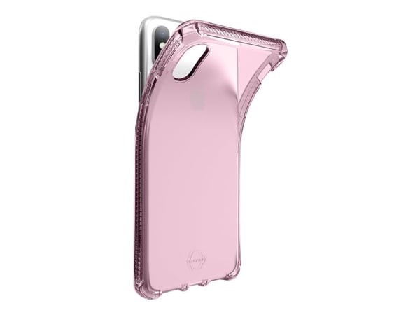 ITSKINS SPECTRUM CLEAR suojakuori iPhone XS / X®:lle. Vaaleanpunainen