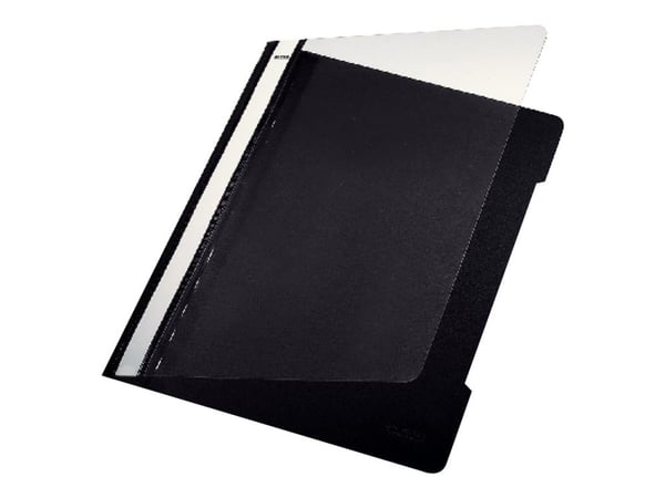 Mappe A4, PVC, sort 25 stk. Leitz