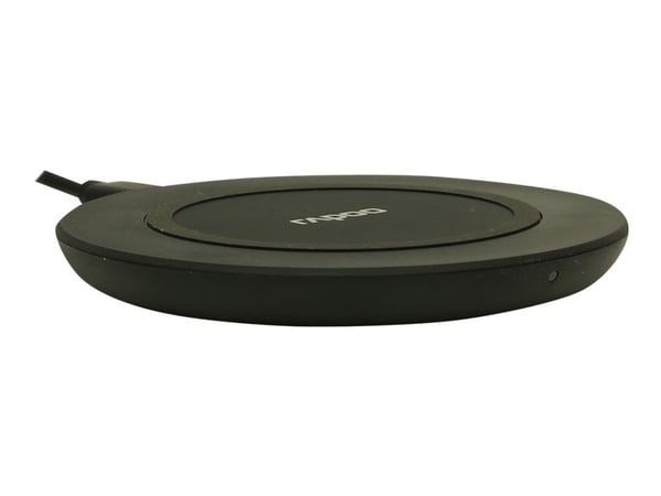 Rapoo XC140, Sisätila, USB, 2 A, Langaton lataaminen, 1 m, Musta