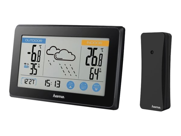 Hama værstasjon TOUCH WEATHER STATION
