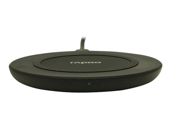 Rapoo XC140, Sisätila, USB, 2 A, Langaton lataaminen, 1 m, Musta