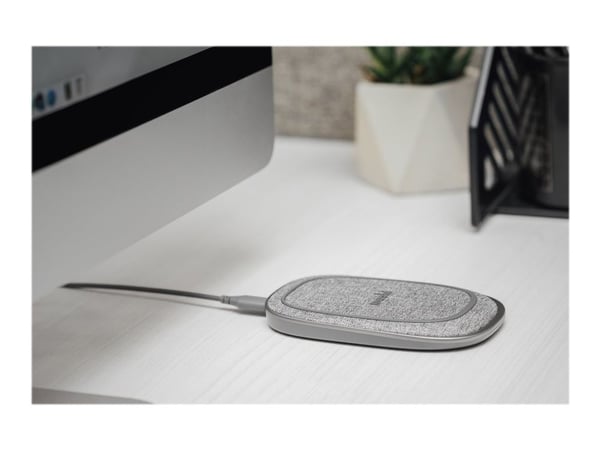 Moshi 99MO022162, Sisätila, USB, 5 V, 2,4 A, Langaton lataaminen, Harmaa