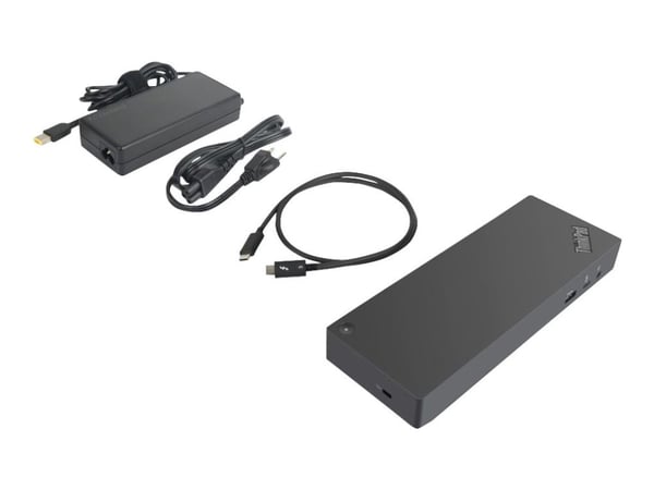 Lenovo ThinkPad Thunderbolt 3 Dock Gen2 - Portreplikator - Thunderbolt 3 - 2 x DP, 2 x HDMI, Thunderbolt - 1GbE - 135 watt - Sør -frika