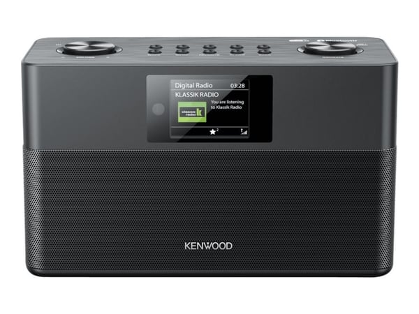 Kenwood CR-ST80DAB - Bærbar DAB-radio - 20 watt - svart