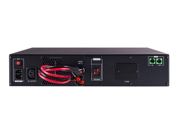 CyberPower External Battery Module Series BP48VP2U01 - Batteriinnbygging (rackmonterbar/ekstern) - 8 x batteri - blysyre - 7 Ah - 2U - svart