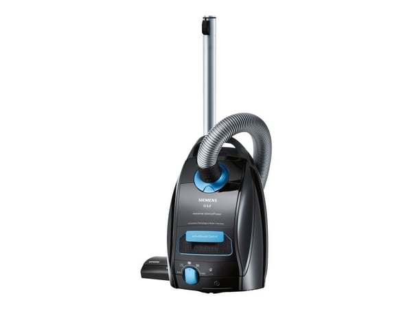 Siemens Q5.0 extreme silencePower VSQ5X1230 - Støvsuger - beholder - pose - sort Siemens Q5.0 extreme silencePower VSQ5X1230 - Støvsuger - beholder - pose - sort