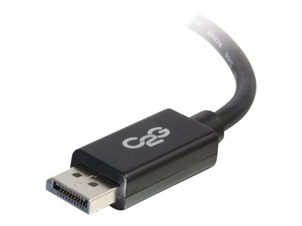 C2G 15ft Ultra High Definition DisplayPort Cable with Latches - 8K DisplayPort Cable - M/M - DisplayPort-kabel - DisplayPort (hann) til DisplayPort...