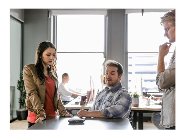 Avaya B109 - Høyttalende håndfri telefon - Bluetooth - trådløs, kablet - NFC - USB